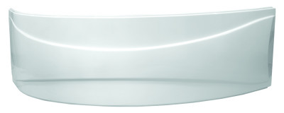 Панель лицевая для асимметричной ванны 1Marka CATANIA 160 R/L белый (02кт1610)