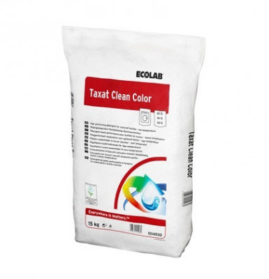 Ecolab Taxat Clean Color порошок для стирки цветного белья при низкой температуре