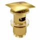 WasserKRAFT Aisch A165 донный клапан, матовое золото  (A165)
