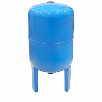 Гидроаккумулятор для систем питьевого водоснабжения Valfex вертикальный 100л (СИНИЙ) (с высокими ножками) (VF.AV.0100)