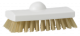 Скребковая щётка с термостойким ворсом, 150 мм, жёсткий ворс Белый (47535)