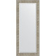 Зеркало напольное Evoform Exclusive Floor 205х85 BY 6134 с фацетом в багетной раме Барокко серебро 106 мм  (BY 6134)