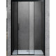 Душевая дверь Vincea Soft 140 VDS-3SO140CLB пр-ль черный стекло прозрачное  (VDS-3SO140CLB)