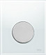TECE TECEloop Urinal, панель смыва для писсуара стеклянная. Стекло белое, клавиша хром матовый. 9242659  (9242659)