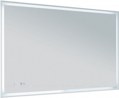 Зеркало в ванную Aquanet Оптима 120 белый матовый подвесное (00288968)