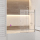 Шторка на ванну RGW SC-44 Screens 1000 мм стекло прозрачное профиль хром (03114410-11)  (03114410-11)