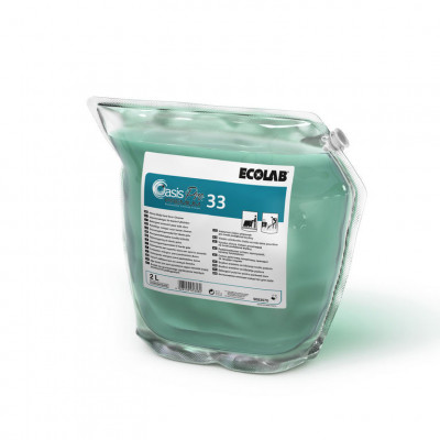 Ecolab Oasis Pro 33 Premium универсальное моющее средство для мытья полов, стен и оборудования