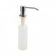 Дозатор для жидкого мыла и моющих средств BRIMIX, хромированный, Врезной, под раковину, пластиковый, 300 мл (6282)  (6282)