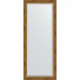 Зеркало настенное Evoform Exclusive 153х63 BY 3562 с фацетом в багетной раме Состаренная бронза с плетением 70 мм  (BY 3562)