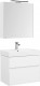 Мебель для ванной Aquanet Бруклин 70 белый напольная/подвесная (00207804)  (00207804)