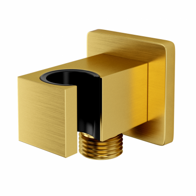 WasserKRAFT Aisch A184 шланговое подключение с держателем, матовое золото