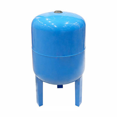 Гидроаккумулятор для систем питьевого водоснабжения Valfex вертикальный 80л (СИНИЙ) (с высокими ножками) (VF.AV.0080)
