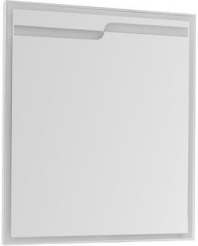 Зеркало Aquanet Модена 85 белый подвесное прямоугольное (00196966)