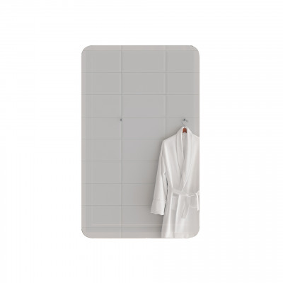 Зеркальный шкафчик для ванной 1Marka Nuvo 50 белый (У83224)