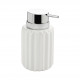 Дозатор для жидкого мыла настольный, белый, глянцевый, керамический САНАКС (10634)  (10634)