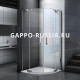 Душевой угол Gappo универсальный хром/стекло (G101.1.1010.2-1) 100x100x190 см  (G101.1.1010.2-1)
