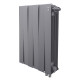 Радиатор Royal Thermo PianoForte 500 Silver Satin VDR80 - 6 секций (RTPNSSVDR8050006)  (RTPNSSVDR8050006)