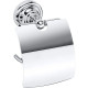 Держатель для туалетной бумаги Bemeta Retro chrom 144312012 с крышкой хром  (144312012)