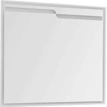 Зеркало Aquanet Модена 100 белый подвесное прямоугольное (00198490)