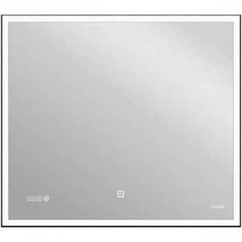 Зеркало подвесное в ванную Cersanit Led 011 Design 100 KN-LU-LED011*100-d-Os с подсветкой с часами