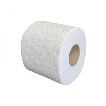 Бумага туалетная 3-слойная бытовая белая "ТОП" (12 упаковок х 4 рулона по 18 м) MERIDA ТБТ501