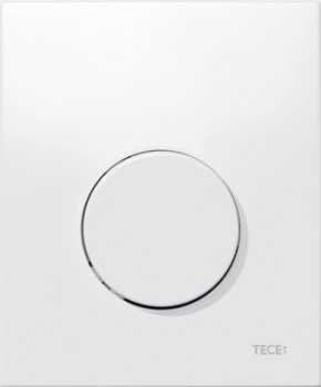 TECE TECEloop Urinal, панель смыва для писсуара пластиковая. Белый. Антибактериальная. 9242640