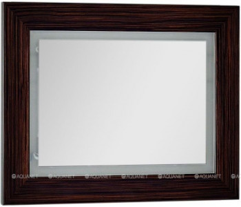 Зеркало в ванную Aquanet Мадонна 90 эбен подвесное (00171339)
