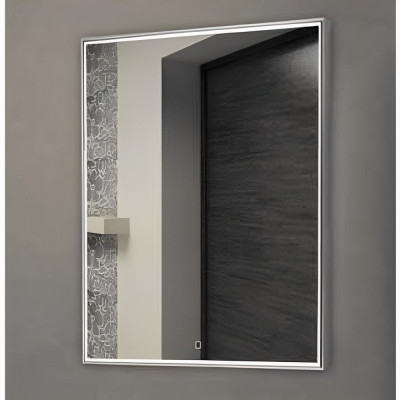 Зеркало в ванную с LED подсветкой Relisan CHRIS Гл000024375, 60x80 прямоугольное