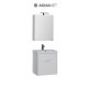 Aquanet Латина 60 00180121 комплект мебели (2 ящика), белый Aquanet Латина 60 180121 комплект мебели с зеркалом, белый 2 ящ. (00180121)