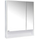Зеркальный шкаф VIANT Мальта 70 VMAL70BEL-ZSH белый шелк  (VMAL70BEL-ZSH)