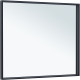 Зеркало в ванную Allen Brau Liberty 100 1.330016.BB с подсветкой черный браш с сенсорным выкл прямоугольное  (1.330016.BB)