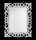 Зеркало для ванной Misty Аврора R.1076.PA.ZF col 131 770х960 белый, прямоугольное (Л-Авр-08077-112ПрБ)  (Л-Авр-08077-112ПрБ)