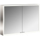 Зеркальный шкаф в ванную Emco Asis prime 100 9497 060 83 с подсветкой серебро  (9497 060 83)