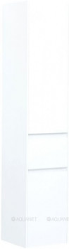 Пенал Aquanet Бруклин 35 L белый глянец подвесной (00209827)