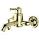 Смеситель для ванны Aquatek Классик AQ1540PG полированное золото настенный  (AQ1540PG)