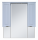Зеркальный шкаф Misty Терра - 90 серый П-Тер02090-0501  (П-Тер02090-0501)
