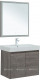 Комплект мебели для ванной Aquanet Nova Lite 75 дуб рошелье 2 дверцы (00302536)  (00302536)