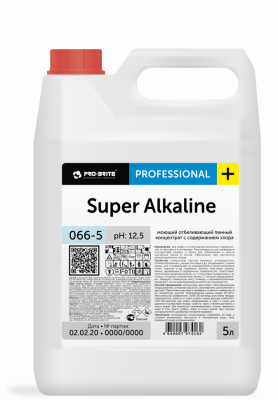 Pro-brite 066-5 Super Alkaline Моющий отбеливающий пенный концентрат с содержанием хлора
