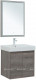 Комплект мебели для ванной Aquanet Nova Lite 60 дуб рошелье 2 дверцы (00302533)  (00302533)