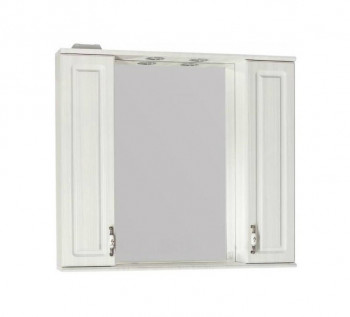 Зеркало-шкаф для ванной Style Line Олеандр-2 90/С рельеф пастель (ЛС-00000484)