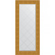 Зеркало настенное Evoform ExclusiveG 126х56 BY 4065 с гравировкой в багетной раме Чеканка золотая 90 мм  (BY 4065)