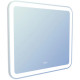 Зеркало в ванную Iddis Edifice 80 ЗЛП107 с подсветкой белое прямоугольное  (ЗЛП107)