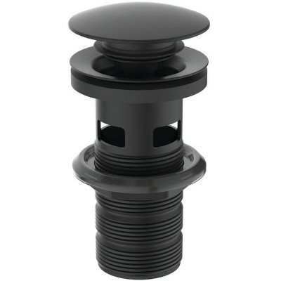 Донный клапан для раковинын Ideal Standard E1482XG Click-Clack черный шелк