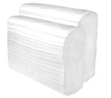 Бумажные полотенца листовые 1-слойные белые Z-КЛАССИК 4000 (20 пачек х 200 листов)