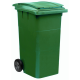 MERIDA урна-контейнер для мусора 240л. (зел/зел)  (V240VI)