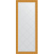 Зеркало напольное Evoform ExclusiveG Floor 199х80 BY 6309 с гравировкой в багетной раме Сусальное золото 80 мм  (BY 6309)