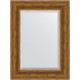 Зеркало настенное Evoform Exclusive 79х59 BY 3394 с фацетом в багетной раме Травленая бронза 99 мм  (BY 3394)