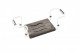 Сиденье для ванной Primanova 36х26 см (коричневое) стальной каркас 42,5-65 см нагрузка до 120 кг, M-KV03-10  (M-KV03-10)