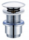 Донный клапан с системой Клик-клак без перелива CEZARES CZR-SC-01, хром  (CZR-SC-01)