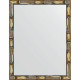 Зеркало настенное Evoform Definite 44х34 BY 1330 в багетной раме Золотой бамбук 24 мм  (BY 1330)